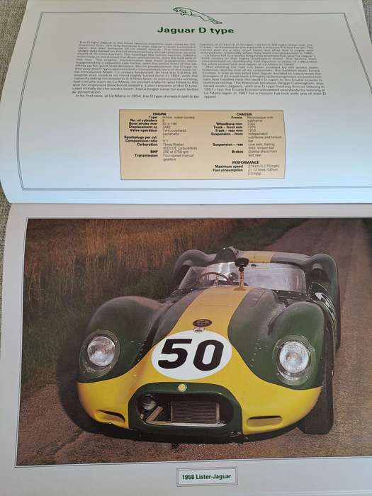 Jaguar Great Marques Poster Book - Chris Harvey