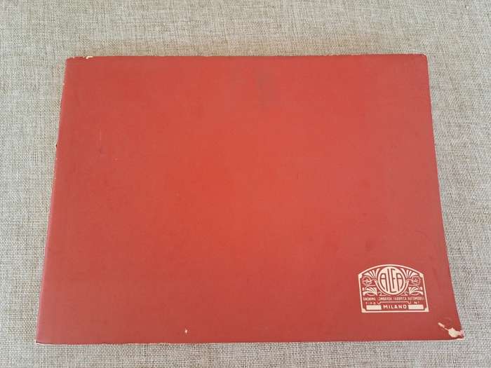 Vintage Alfa Romeo Car Prints / Drawings - 7 prints