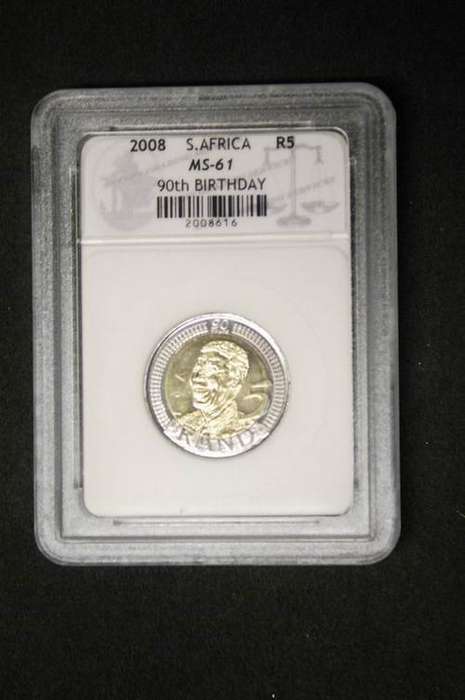 MS 61 NESLON MADELA R5 BIRTHDAY COIN
