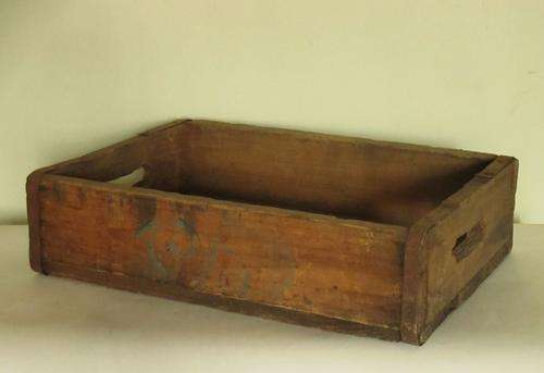 VINTAGE SODA CRATE FROM ZAMBIA