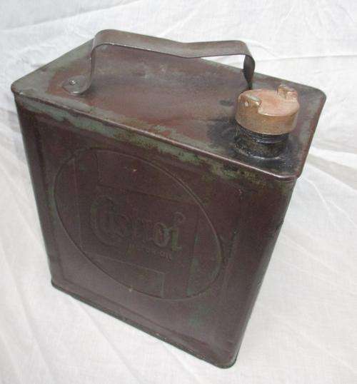 CASTROL PETROL/OIL CAN