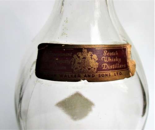 VINTAGE JONNIE WALKER QUART BOTTLE