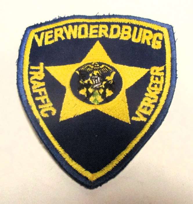 VERWOERDBURG TRAFFIC BADGE