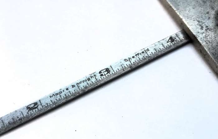 MOORE & WRIGHT DEPTH GAUGE 6 INCH