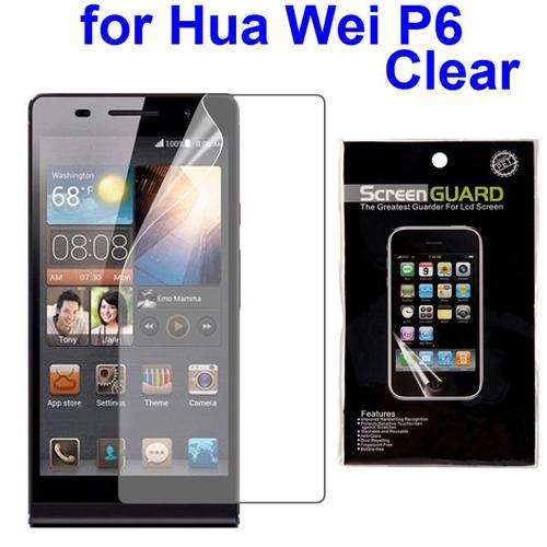 LCD Screen Protector for Huawei Ascend P6 (Clear)