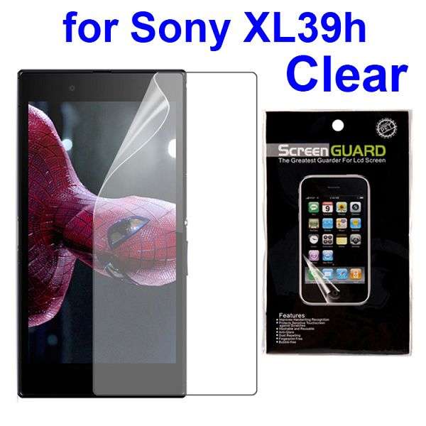 LCD Screen Protector for Sony Xperia Z Ultra XL39h (Clear)
