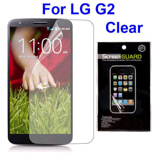 LCD Screen Protector  for LG G2 (Clear)