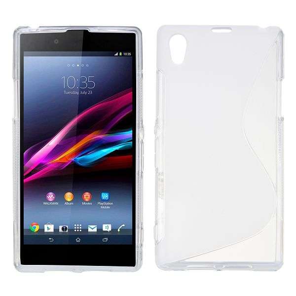 TPU Gel Case for Sony Xperia Z1 L39h (Transparent)