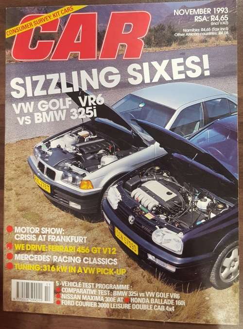 CAR Magazine South Africa November 1993