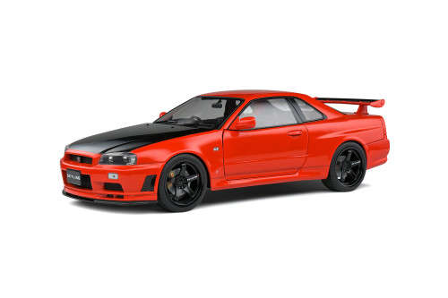 Nissan Skyline GT-R (R34) - Active Red - (Solido 1/18)