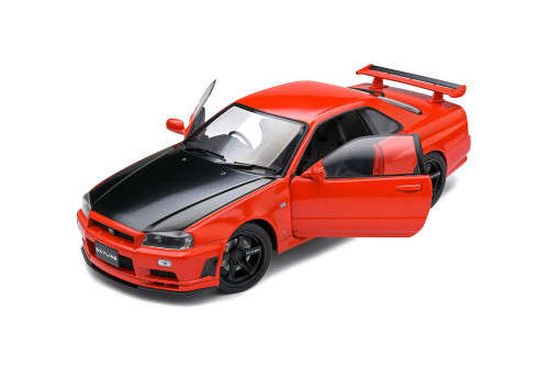 Nissan Skyline GT-R (R34) - Active Red - (Solido 1/18)