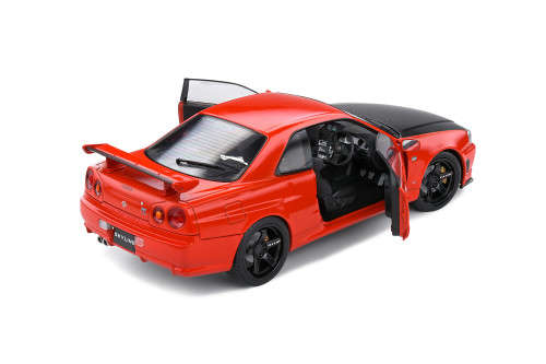 Nissan Skyline GT-R (R34) - Active Red - (Solido 1/18)