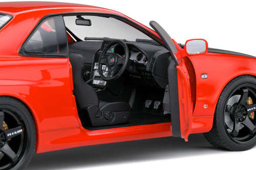Nissan Skyline GT-R (R34) - Active Red - (Solido 1/18)