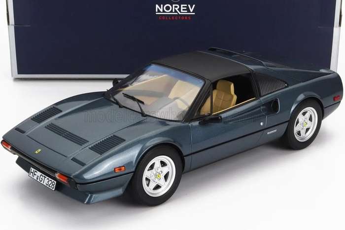 Ferrari 308 GTS - Blue Metallic - (Norev 1/18)