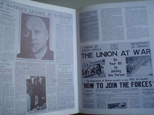 South Africa in Two World Wars -- Vic Alhadeff  - A newspaper history