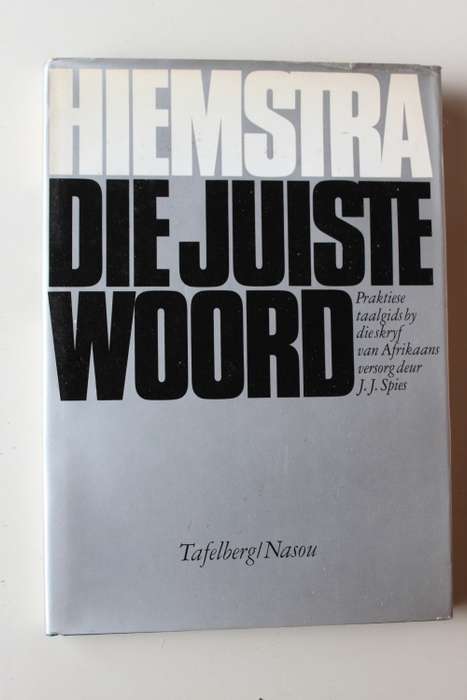 Die Juiste Woord - Hiemstra