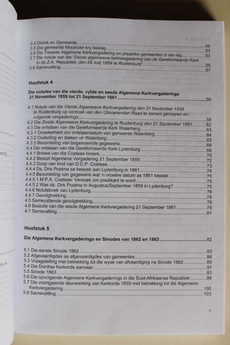 Ontstaan van die eerste Gereformeerde kerke in die Suid-Afrikaanse Republiek 1859-61
