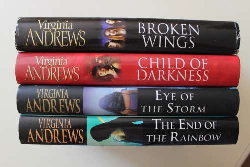 Virginia Andrew x 4 hardcovers with dust jackets in great condition