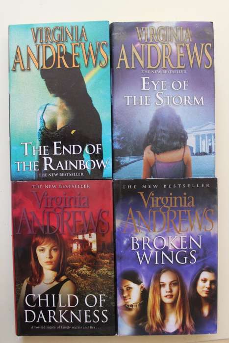 Virginia Andrew x 4 hardcovers with dust jackets in great condition