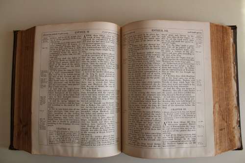 Very old and large, heavy antique Bible / Bybel / Bijbel - 1865