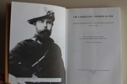 Oorlogsherinneringe van Wilhelm Mangold 1899 - 1902  - Anglo-Boereoorlog
