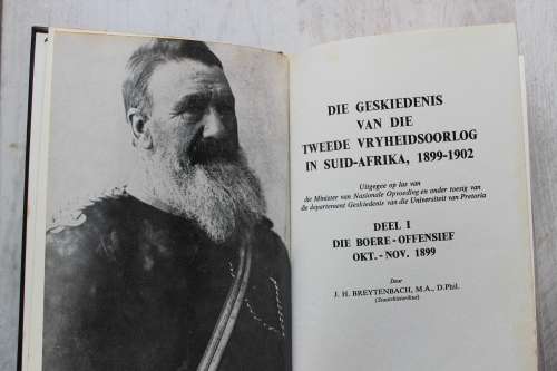 Geskiedenis van die Tweede Vryheidsoorlog - J.H.Breytenbach -  Volumes 1 tot 4
