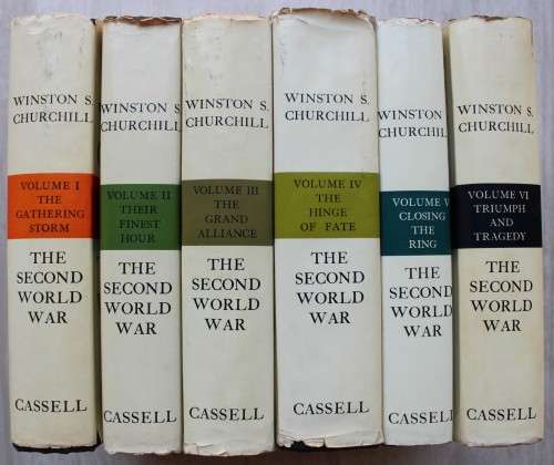 The Second World War 6 Volume set -  Winston S Churchill