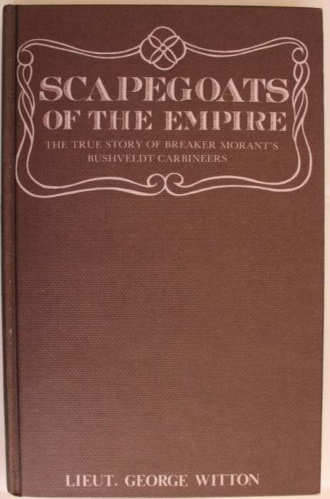 Scapegoats of the Empire - Witton - Anglo-Boer War
