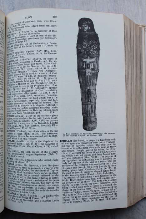 The Zondervan Pictorial Bible Dictionary  - Tenney