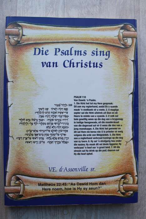 GETEKEN: Die Psalms sing van Christus  - d`Assonville