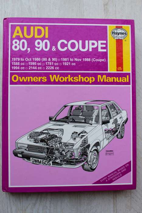 Audi 80, 90, Coupe Haynes Owners Workshop Manual