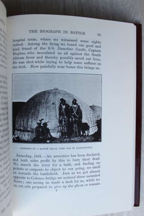 The Biograph in Battle - Its Story in the South African War. Related, with Personal Experiences - Di