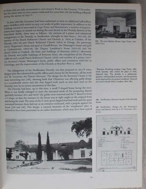Early Nineteenth Century Architecture in South Africa. - Lewcock, Ronald
