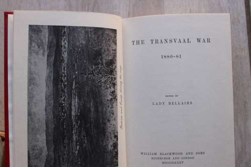 The Transvaal War 1880-1881 by Lady Bellairs **Limited Edition no 417/1000
