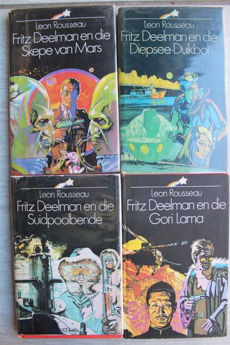 8 x Fritz Deelman titels  - Leon Rousseau