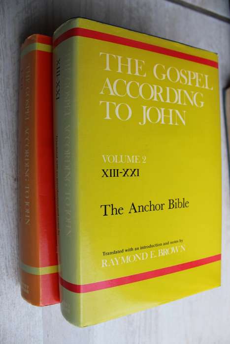 Commentary - The Gospel according to John - Brown    / The Anchor Bible