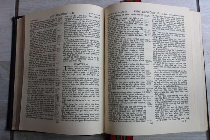 Antique Holy Bible Lodge Discoverers