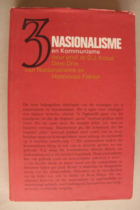 Nasionalisme en Kommunisme, Deel 3 - Dr.D.J.Kotze