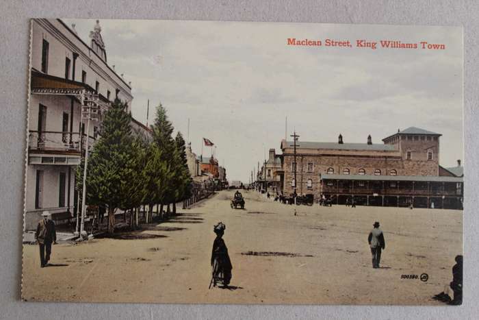 KING WILLIAMS TOWN Maclean Street post card postcard