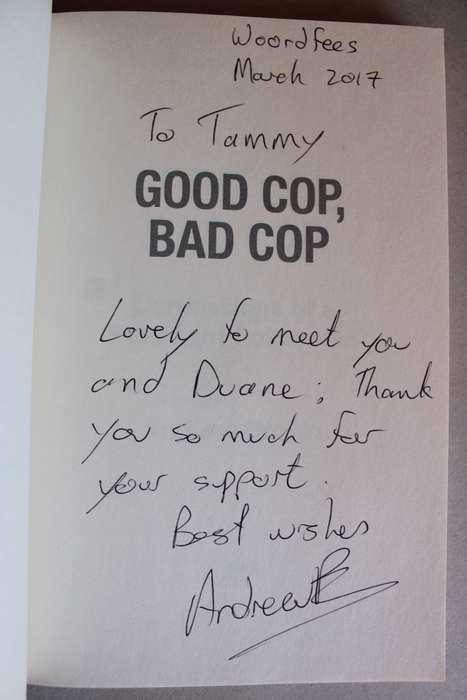 SIGNED: Good Cop, Bad Cop - Confessions Of A Reluctant Policeman - Andrew Brown
