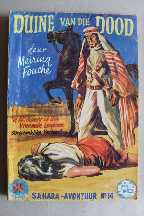 Pronkboek - Sahara-Avontuur Reeks - Duine van die dood -  No. 14 - Meiring Fouche