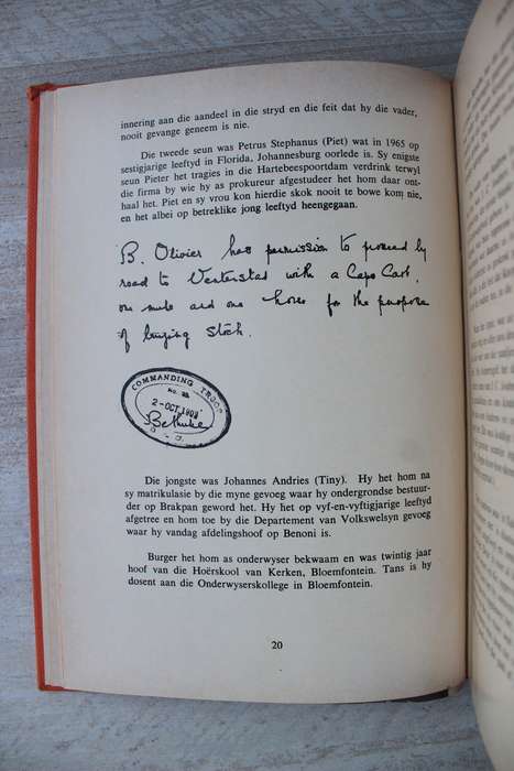 GETEKEN: So onthou ons die Oewerbewoners van Ou `Grootrivier` - Olivier