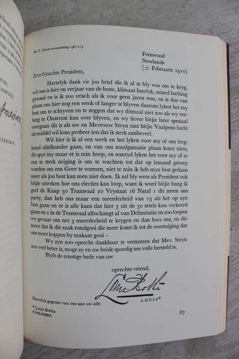 Politieke Briewe 1909-1910: Deel 1 - Onder redaksie van AH Marais