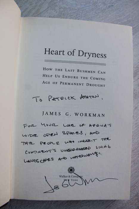 SIGNED:  Heart of Dryness - James Workman
