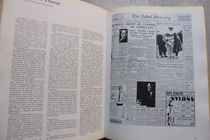 A Newspaper History of South Africa - Vic Alhadeff