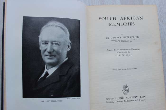 South African Memories - By Sir J. Percy Fitzpatrick