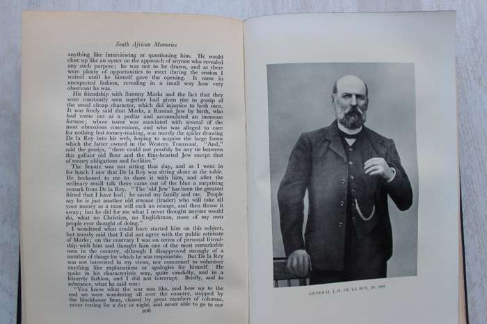 South African Memories - By Sir J. Percy Fitzpatrick