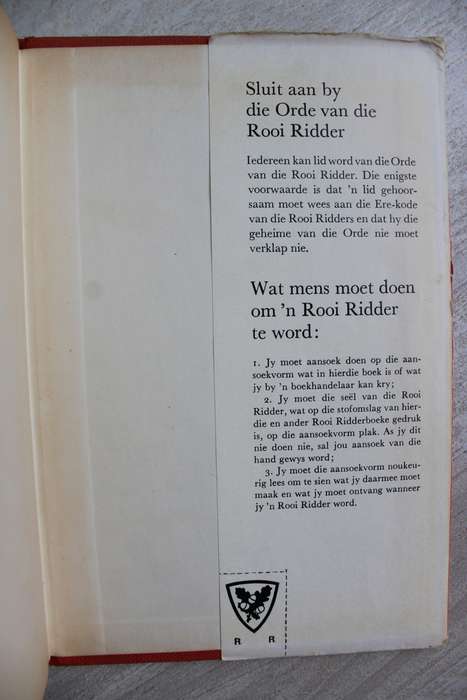 Die Rooi Ridder val aan - Leopold Vermeiren