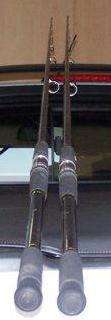 Blue marlin graphites 14ft (X2) with 2 multi pin reels