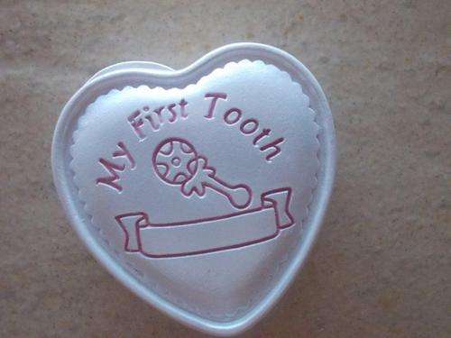 My first tooth trinket box, Girl